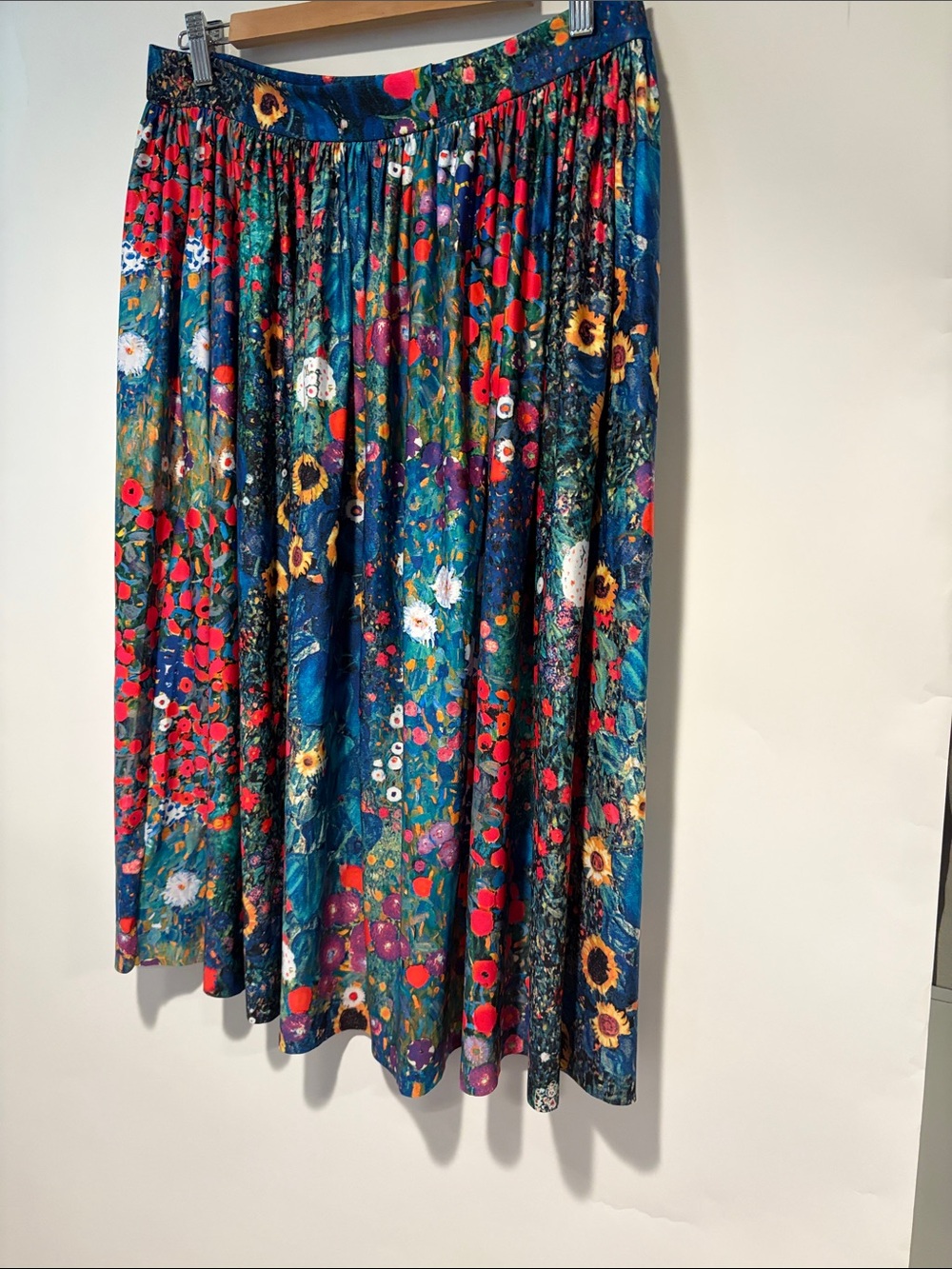 EUC Blackmilk Klimt Collage Slinky Pocket Skirt